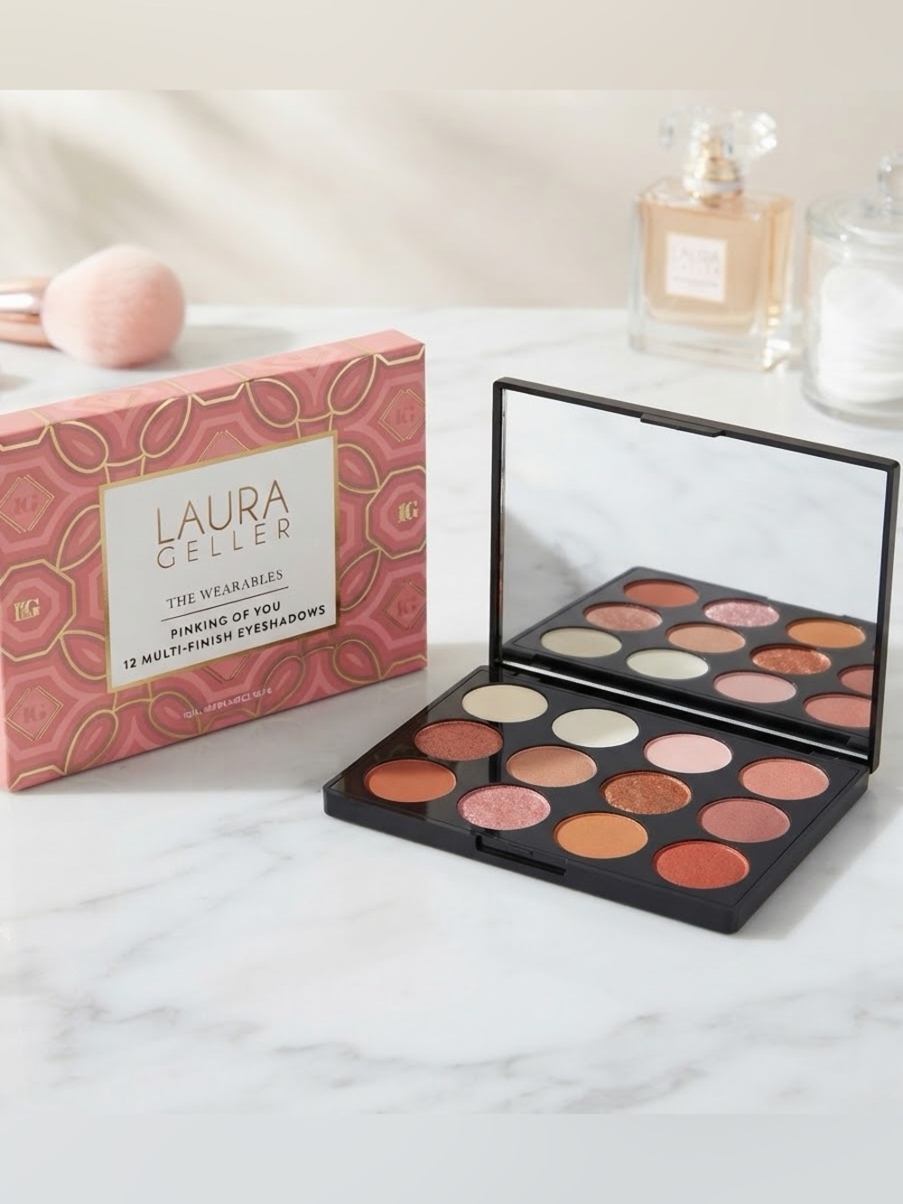Laura Geller The Wearables Pinking of You Eyeshadow Palette NWT